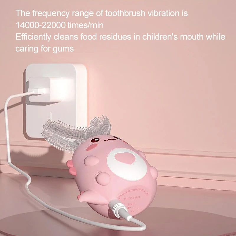 Kids U-shaped Electric Toothbrush 360