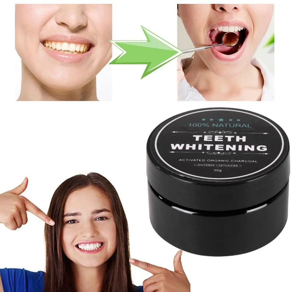 Charcoal Teeth Whitening Powder