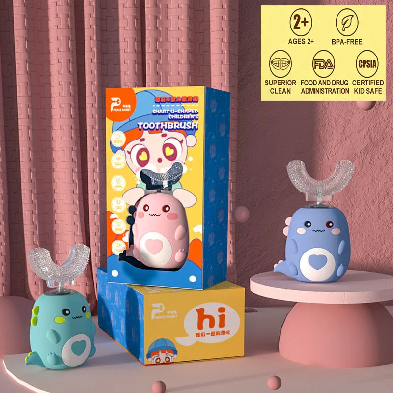 Kids U-shaped Electric Toothbrush 360