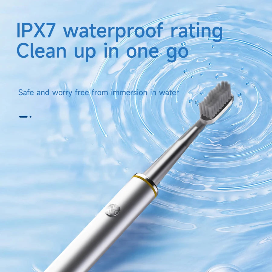 Minimal Electric Toothbrush with 3 Cleaning modes