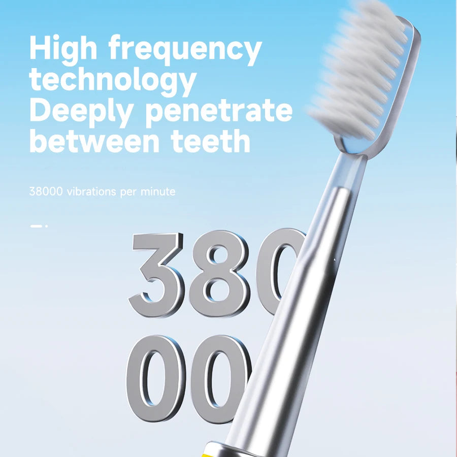 Minimal Electric Toothbrush with 3 Cleaning modes