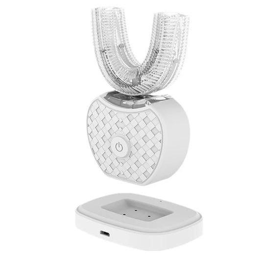 U-shaped electric toothbrush sonic oral cleaner with soft bristles