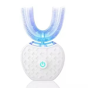 U-shaped electric toothbrush sonic oral cleaner with soft bristles