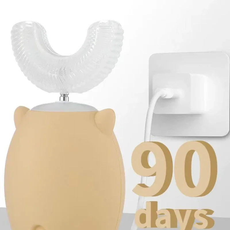 Kids Electric Toothbrush - 360° U-Shaped