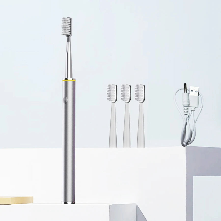 Minimal Electric Toothbrush with 3 Cleaning modes