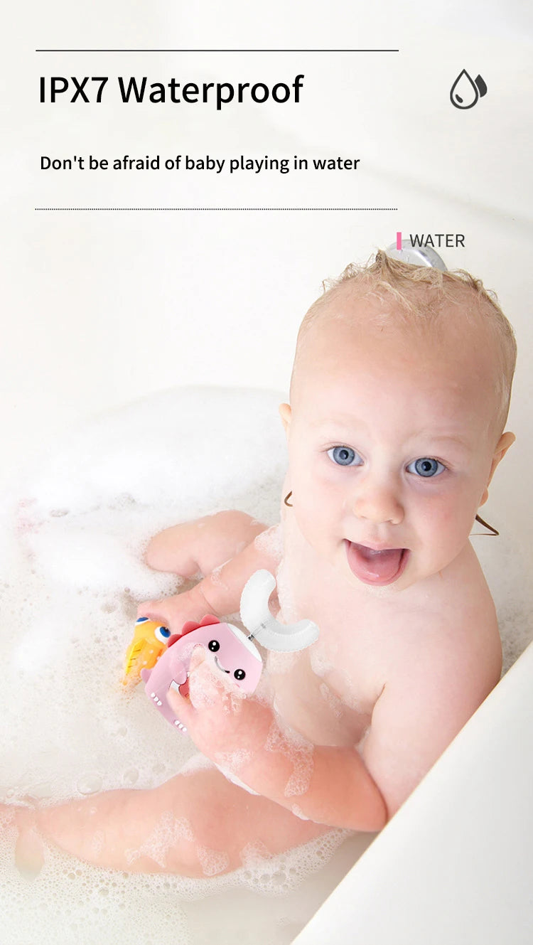 Kids Electric Toothbrush - 360° U-Shaped