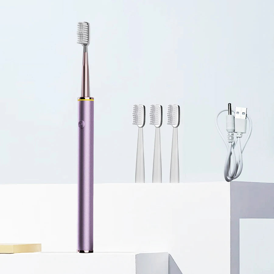 Minimal Electric Toothbrush with 3 Cleaning modes