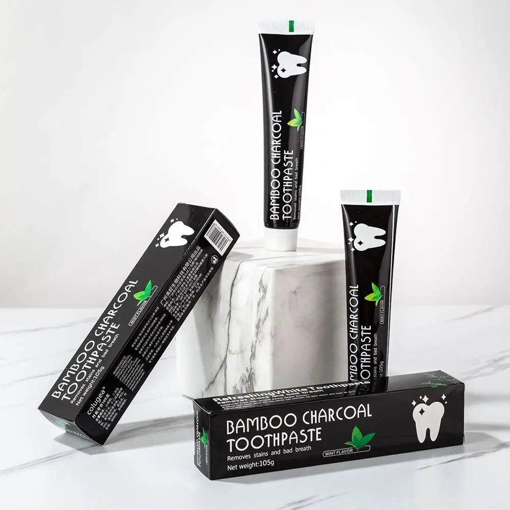 Natural Bamboo Charcoal Mint Flavor Toothpaste