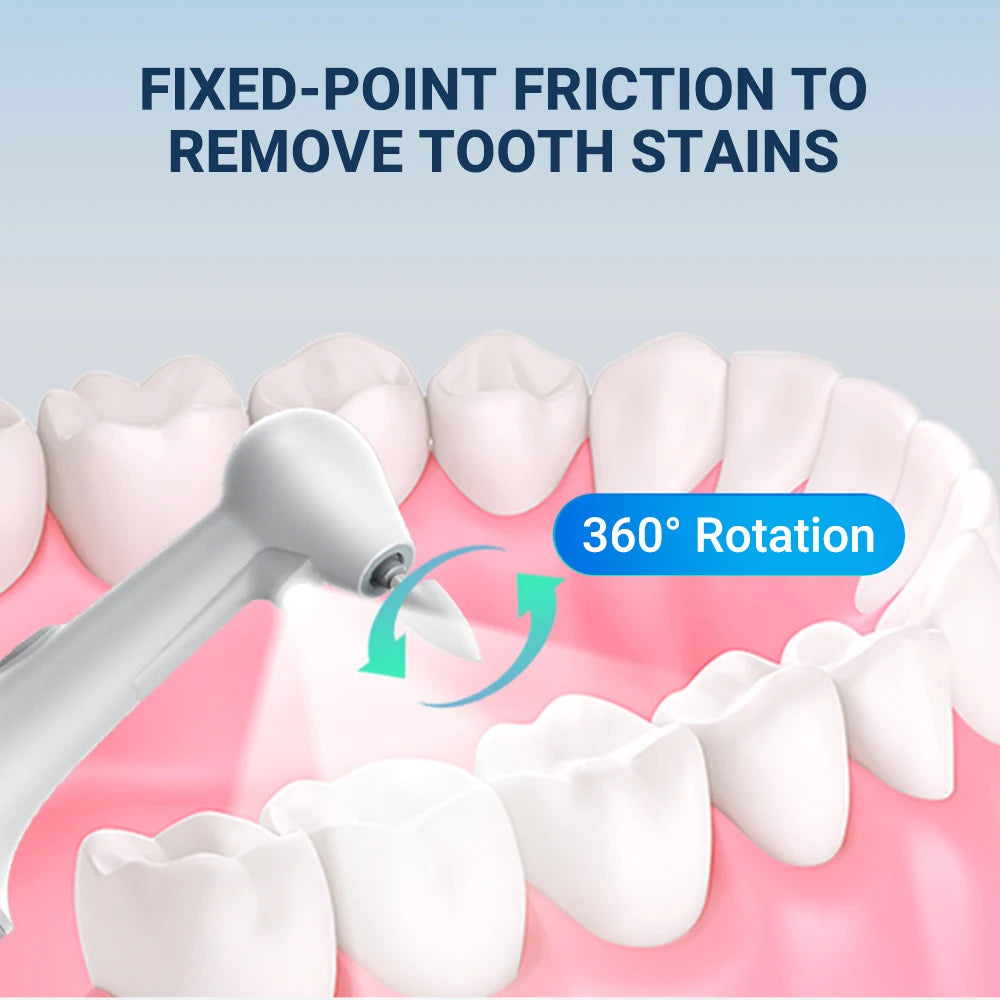 Electric Teeth Polisher Dental for Tartar  Removal and Plaque Stains Cleaning